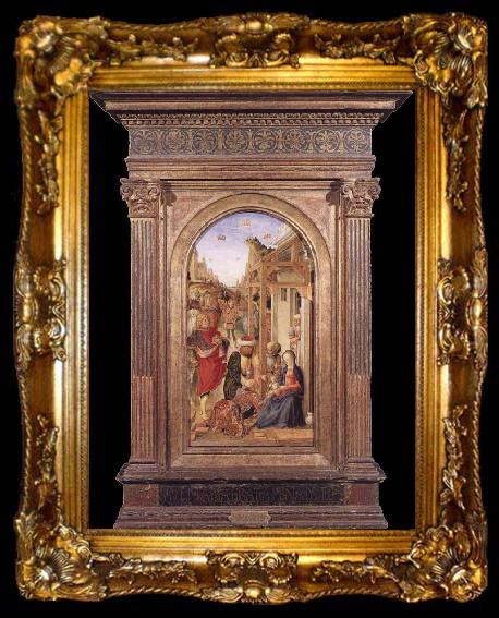 framed  BASTIANI, Lazzaro Adoration of the Magi, ta009-2